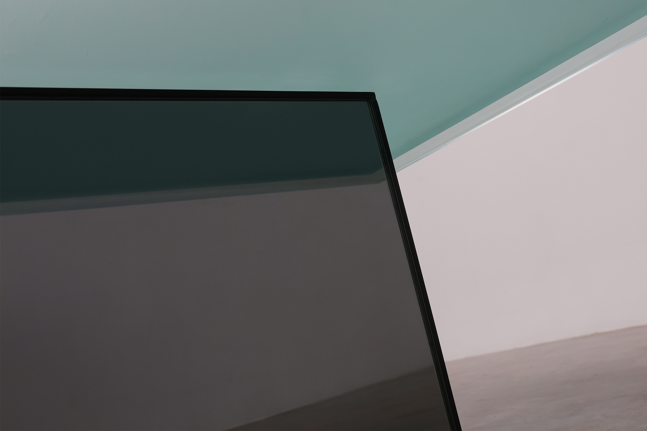 Italian Mirror and Glass Coffee Table by Nanda Vigo for Acerbis, 1971thumbnail